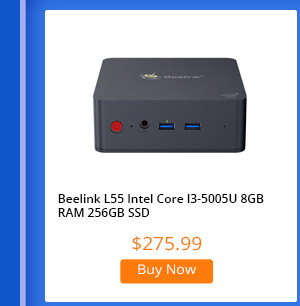 Beelink L55 Intel Core I3 5005U Windows 10 8GB 256GB Mini PC