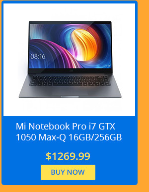 Mi Notebook Pro i7 GTX 1050 Max-Q 16GB/256GB