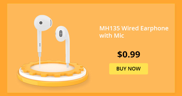 MH135 Wired Earphone with Mic