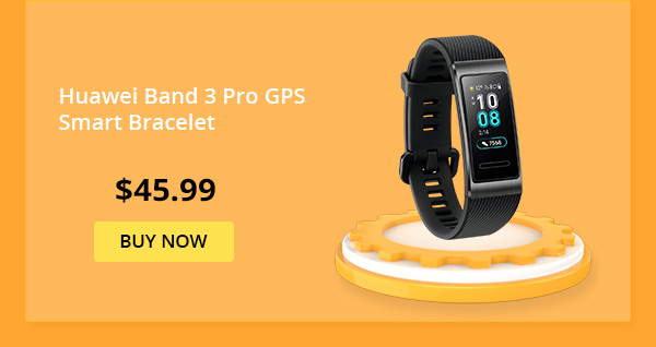 Huawei Band 3 Pro GPS Smart Bracelet